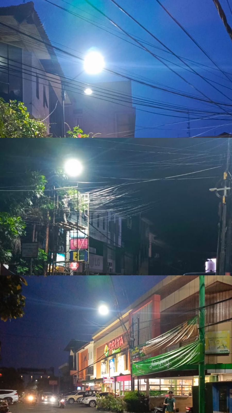 Pemasangan Lampu PJU